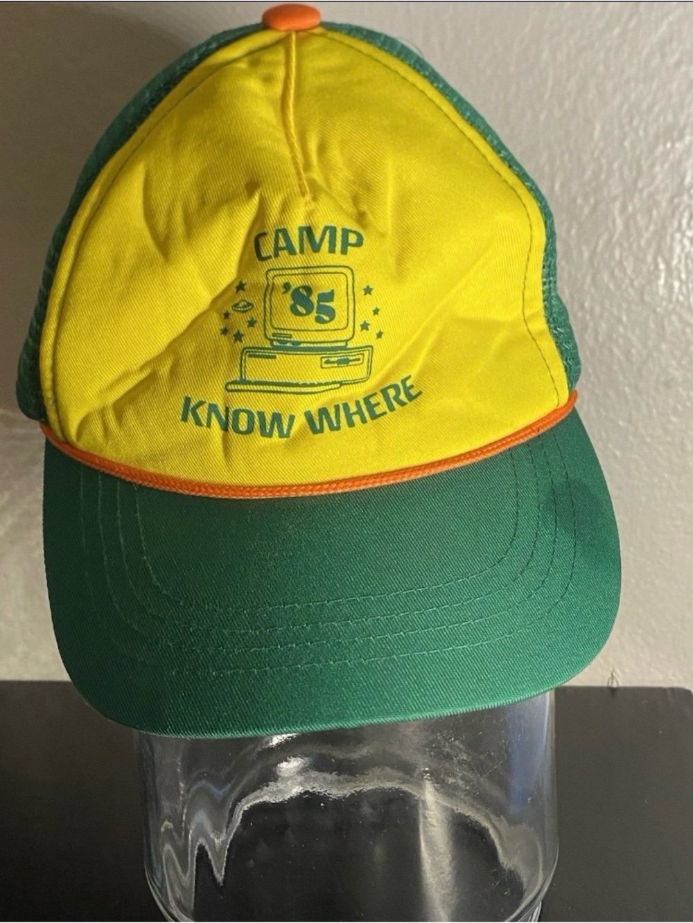 Stranger Things Camp Knowhere '85 Snap Back Hat Trucker Cap Retro